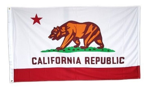 Tiendas En Línea Bandera De Poliéster Superknit De Californi