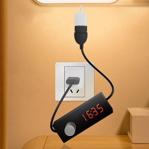 Timer Automático Com Cordão Usb Adaptador De Extensão Usb