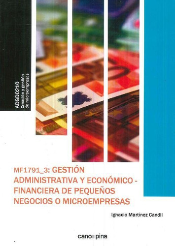 Libro Gestión Administrativa Y Económico-financiera De Peque