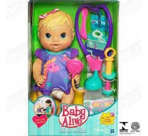 Boneca Baby Alive Vai Ao Médico Da Hasbro