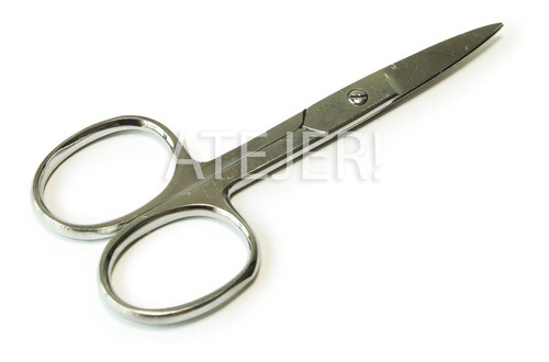 Imagen 2 de 4 de Tijera Plana Para Uñas Marca Regal - Art 42035 De 9 Cm