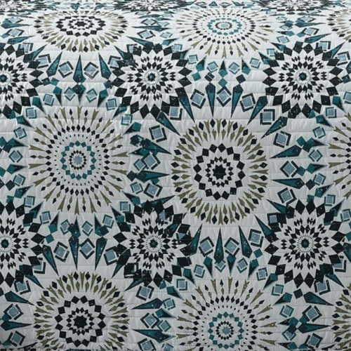 Imagen 4 de 6 de Cubrecama Quilt Cover Reversible +fundas Twin Oakville D1