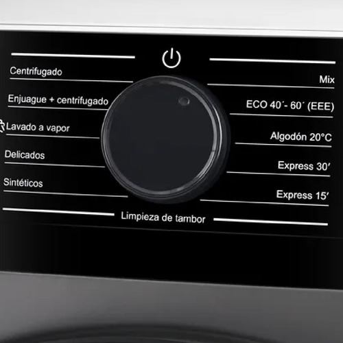 Lavarropas Kanji Home Kjh-wmcfsl Gris 8k Inverter 1200rpm Ct