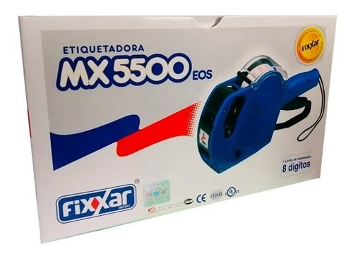  Etiquetadora Fixxar Mx5500 Eos A Mais Vendida Nacional