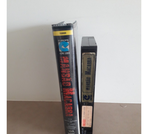 Fita Vhs Mansão Macabra - Raríssima (Usado)