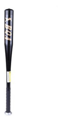 Imagen 1 de 3 de Bate Negro Aluminio 63 Cm