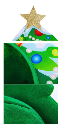 Santa Sombrero Tela No Tejida Props Decoración 44cmx38cm