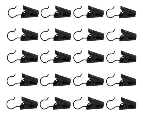 Clips De Cortina Para Trabajo De 20 Piezas Con Abrazaderas
