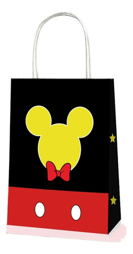 Bolsas Para Sorpresitas Personalizadas De  Mickey Mouse