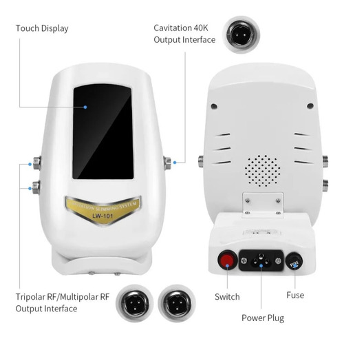 Ultra Cavitador 3 In 1 + Colágeno A H Gel Ultrasound Rf +72