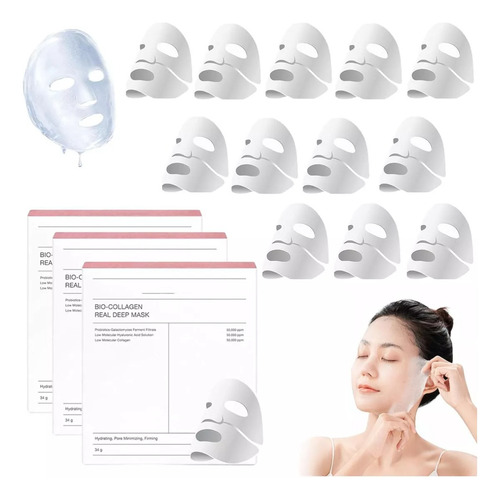 Mascarilla De Colágeno Biológico Biodance, Minimiza Los Poro