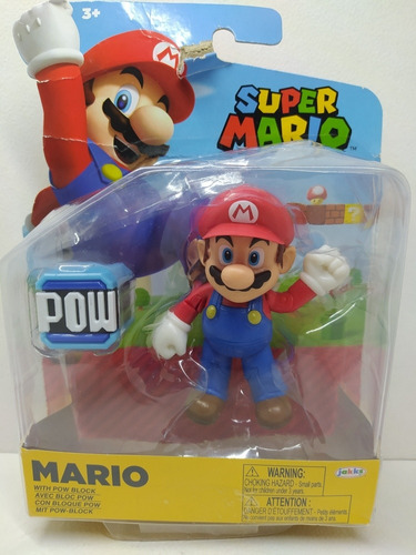 Super Mario Con Bloque Pow
