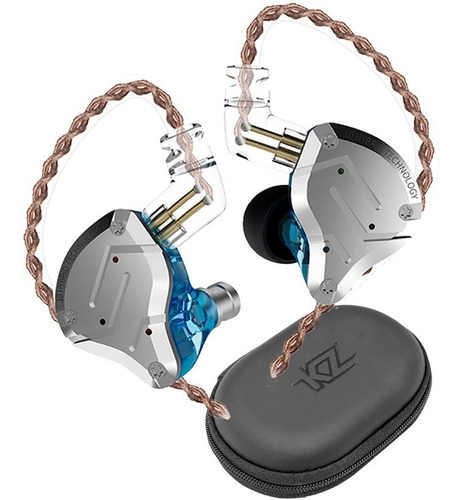 Imagen 1 de 10 de Audífonos Kz Zs10 Pro Sin Micrófono In Ear 10 Drives Sellado