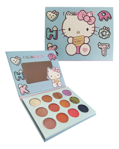 Paleta De Sombras De Hello Kitty Maquillaje De Hello Kitty 