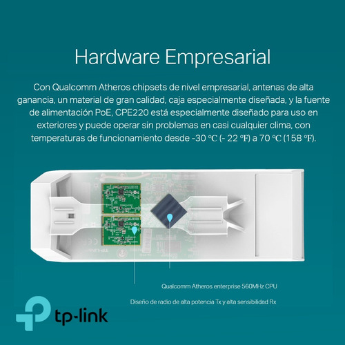 Access Point Para Exteriores Tp-link 2.4ghz 300mbps, Cpe220
