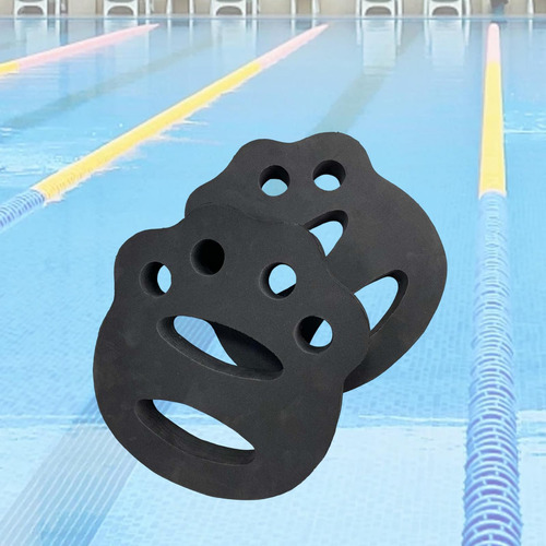 2 Piezas Discos De Ejercicio De Agua Discos A Mano De Negro