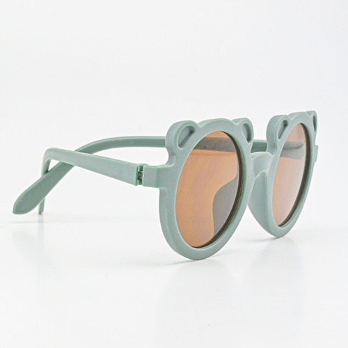 Lentes De Sol Pike New Tilers Modelo Sol - Plástico Clásico Orejitas Verde Musgo Verde Musgo Verde Musgo