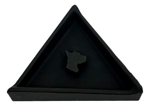 Cinzeiro Silicone Pirâmide Dabdog Triângular Decoração