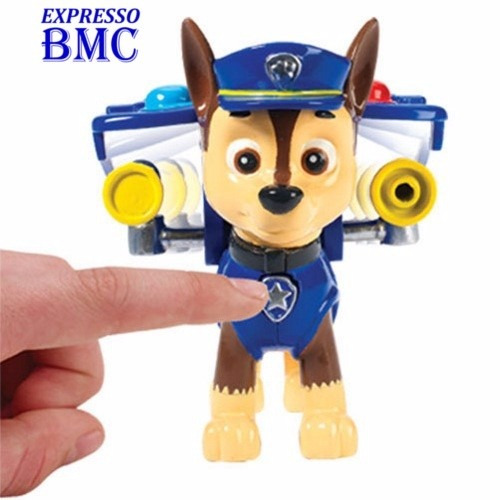 Chase Com Distintivo Patrulha Canina Original Paw Patrol