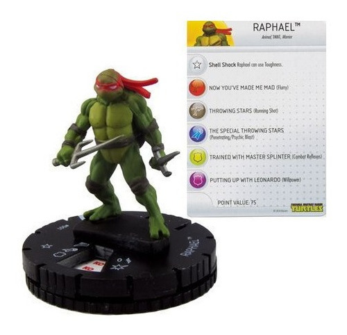 Raphael #001 Tmnt Teenage Mutant Ninja Turtles Heroclix