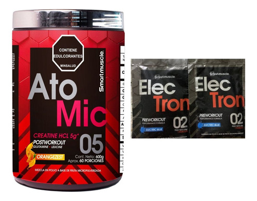 Atomic Smartmuscle 600gr - Unidad a $89900