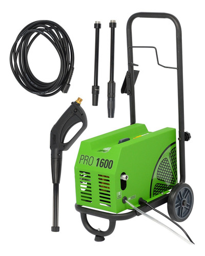 Imagem 5 de 5 de Lavadora de alta pressão IPC Pro 1600 verde com 1600psi de pressão máxima 220V