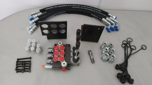 Imagem 2 de 4 de Kit Comando Triplo Valmet Controle Remoto Para Trator