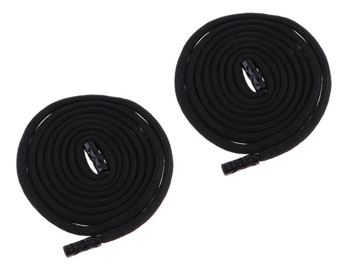 Cordón Con Cordón De 2 Piezas Con Puntas Metálicas: