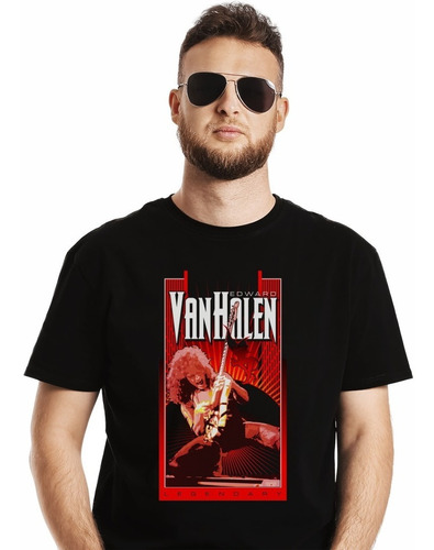 Polera Van Halen Legendary Rock Impresión Directa