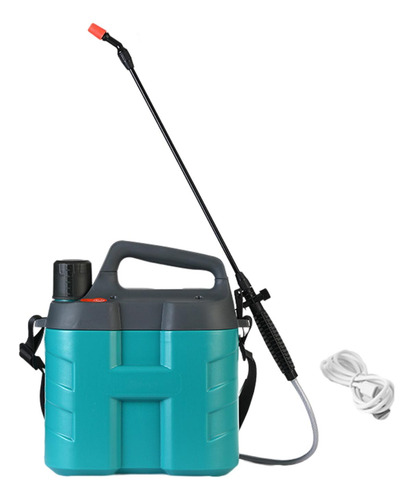 Pulverizador Eléctrico De 8l Para Plantas Roja Azul