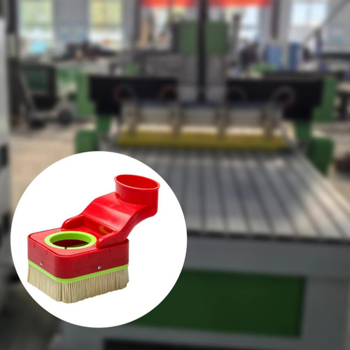 Cnc Dust Shoe Cepillo Nylon Ligera De Puerto De Huso 80 Mm
