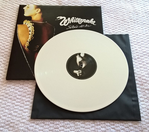 Lp Whitesnake Slide It In Branco Gatefold Bonus Track Lacrad