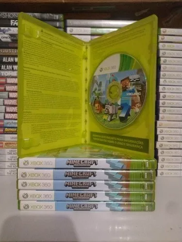 Jogo Minecraft Xbox 360 Original Frete Grátis Envio Rápido!