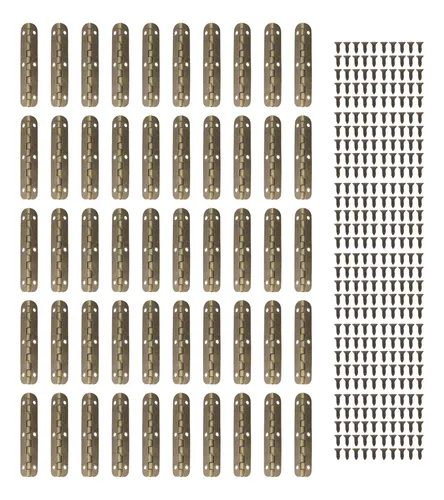 90 Degree Flat Hinge 50pcs Folding Flip Hinges Vintage | MercadoLivre
