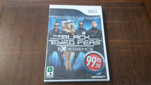 Jogo Nintendo Wii The Black Eyed Peas Experience Lacrado