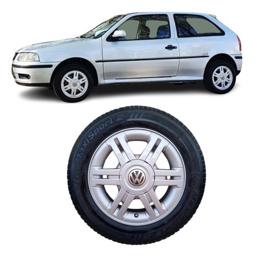 Rin 14 Vw Pointer Gti Wagon 4-100 Original Llanta Gratis Aluminio