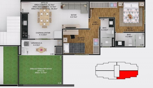 Imagem 13 de 14 de Cobertura No Bom Retiro Com 3 Quartos Para Venda, 122 M² - Ka1387