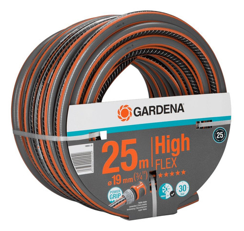 Manguera High Flex 3/4 X 25 M Gardena Gardena 1808320 Color Gris