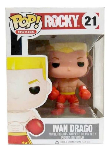 Figura De Acción Ivan Drago #21 Dolph Lundgren Pop De Funko Pop! Movies
