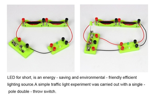 Circuito Básico Eletricidade Magnetismo Brinquedo Infantil E