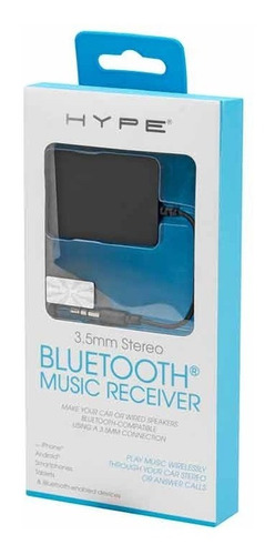 Imagen 2 de 3 de Bluetooth Vehículo Receptor Carro Adaptador Auxiliar 3,5 Mm