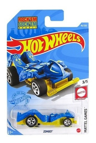 Hot Wheels Zombot Rock'em Sock'em Robots Hw Mattel Games 