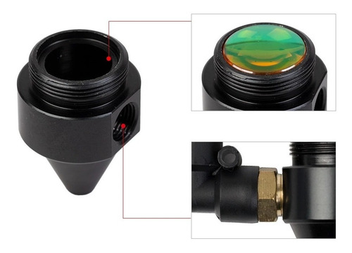 Boquilla De Aire Para Cabezal Láser Co2 D20mm