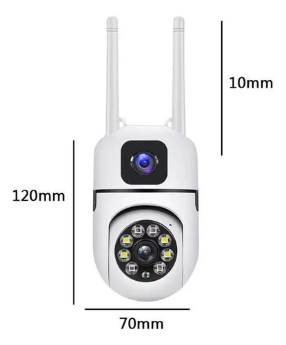 Camara De Seguridad Wi Fi Blanco