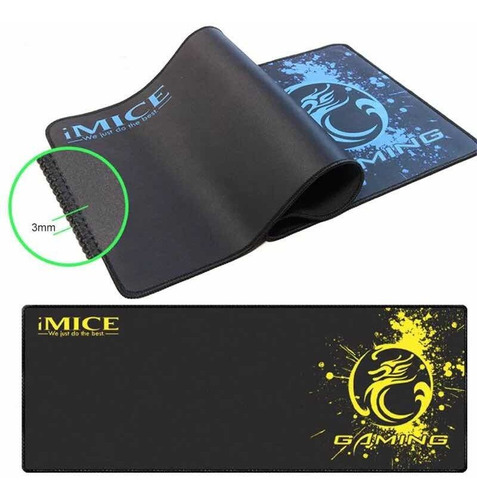 Mouse Pad Gamer Xl Medida 80cmx30cmx3mm Marca Imice Premium 