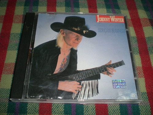 Johnny Winter / Serious Business Cd Alligator Usa (i2)