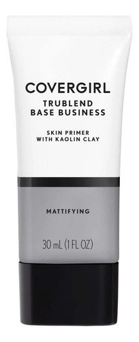 Primer Rostro Covergirl Trublend Base Business Matificante Tono Del Primer Gris