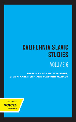 Libro California Slavic Studies, Volume Vi - Hughes, Robe...
