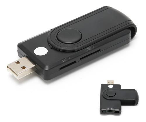 Lector De Tarjetas Portátil Mini Intelligent Sd/tf Id Multip
