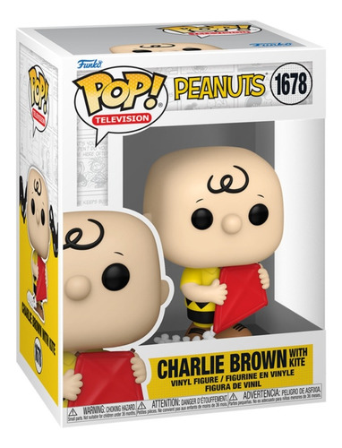 Boneco Funko Pop! Snoopy - Charlie Brown Com Pipa